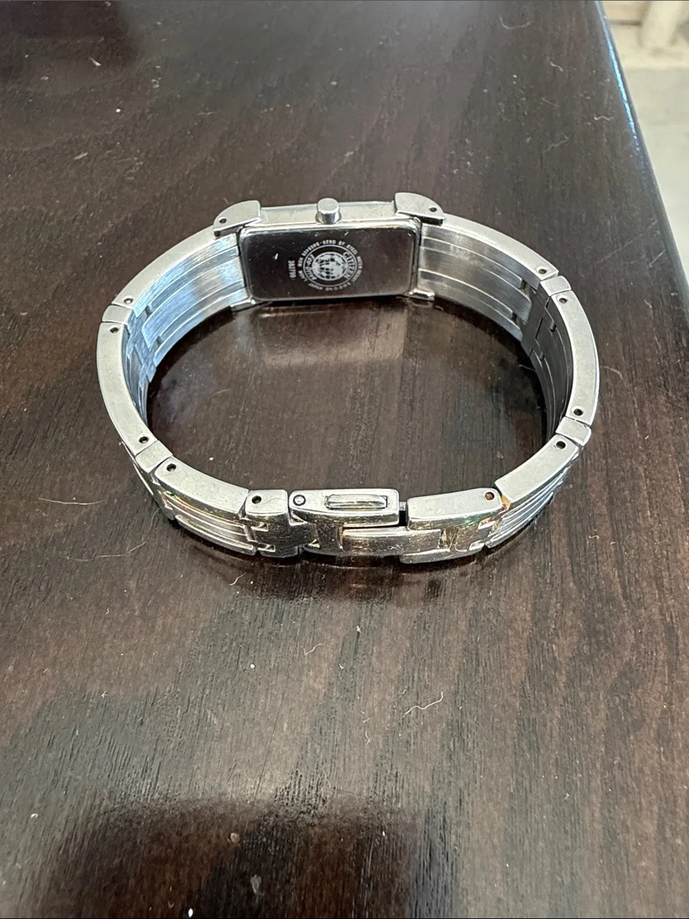 Citizen Silver Bracelet Watch with Black Dial